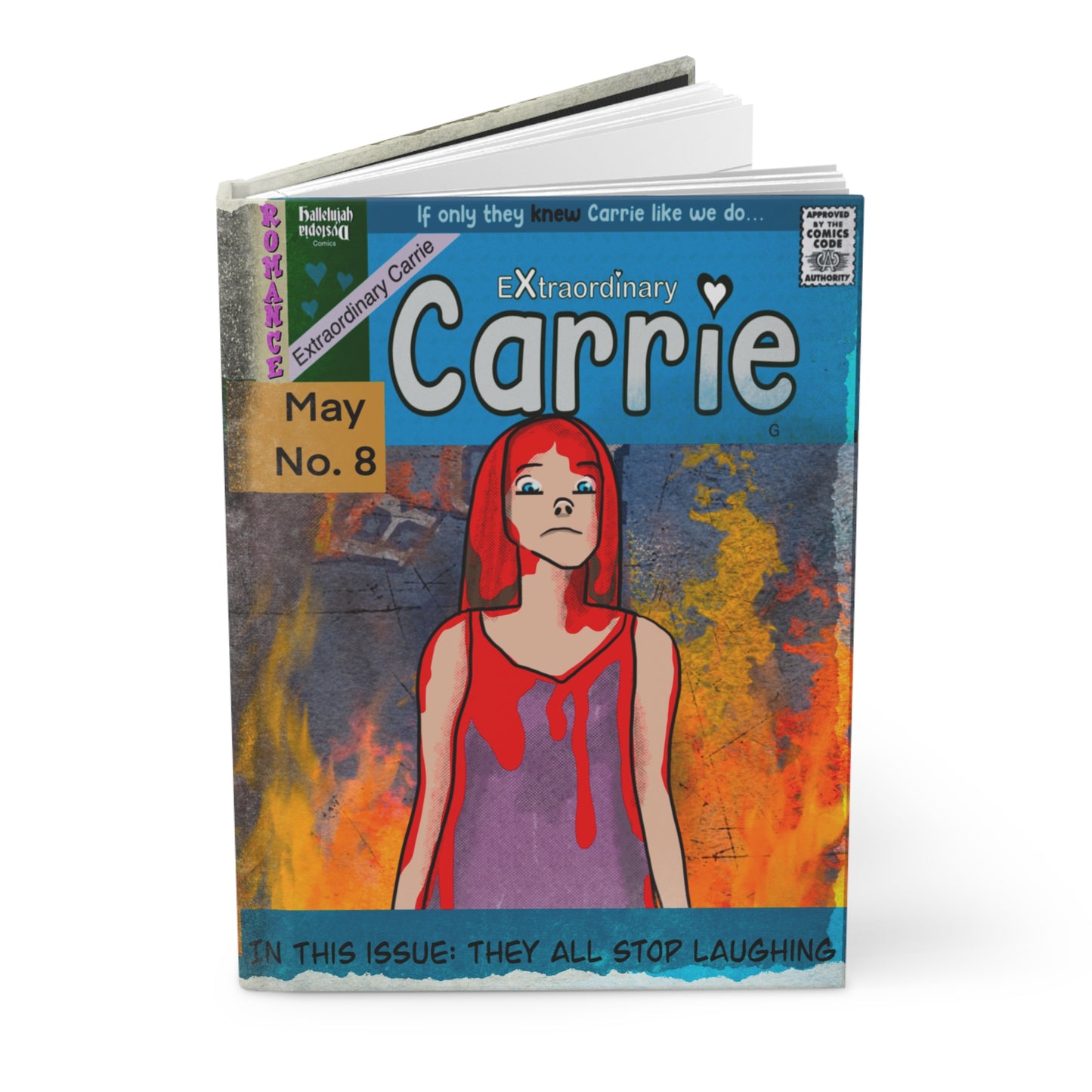 Hardcover Carrie Comic Journal