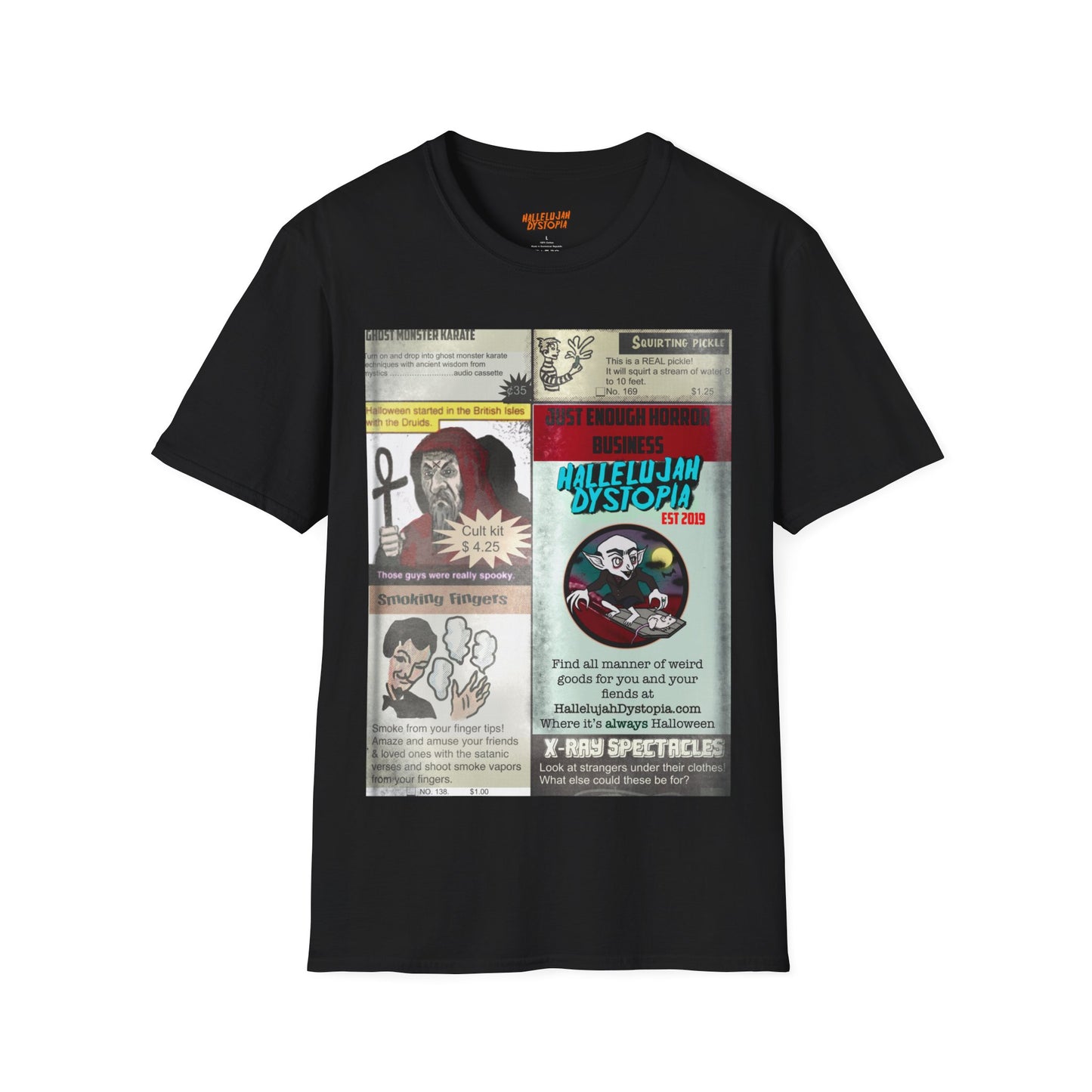 Back of the Comic T-Shirt