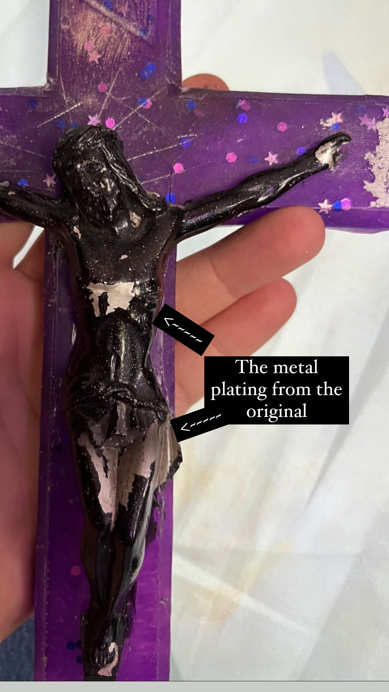 Disco Jesus Wall Crucifix