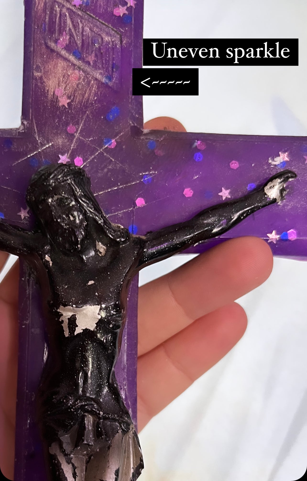 Disco Jesus Wall Crucifix