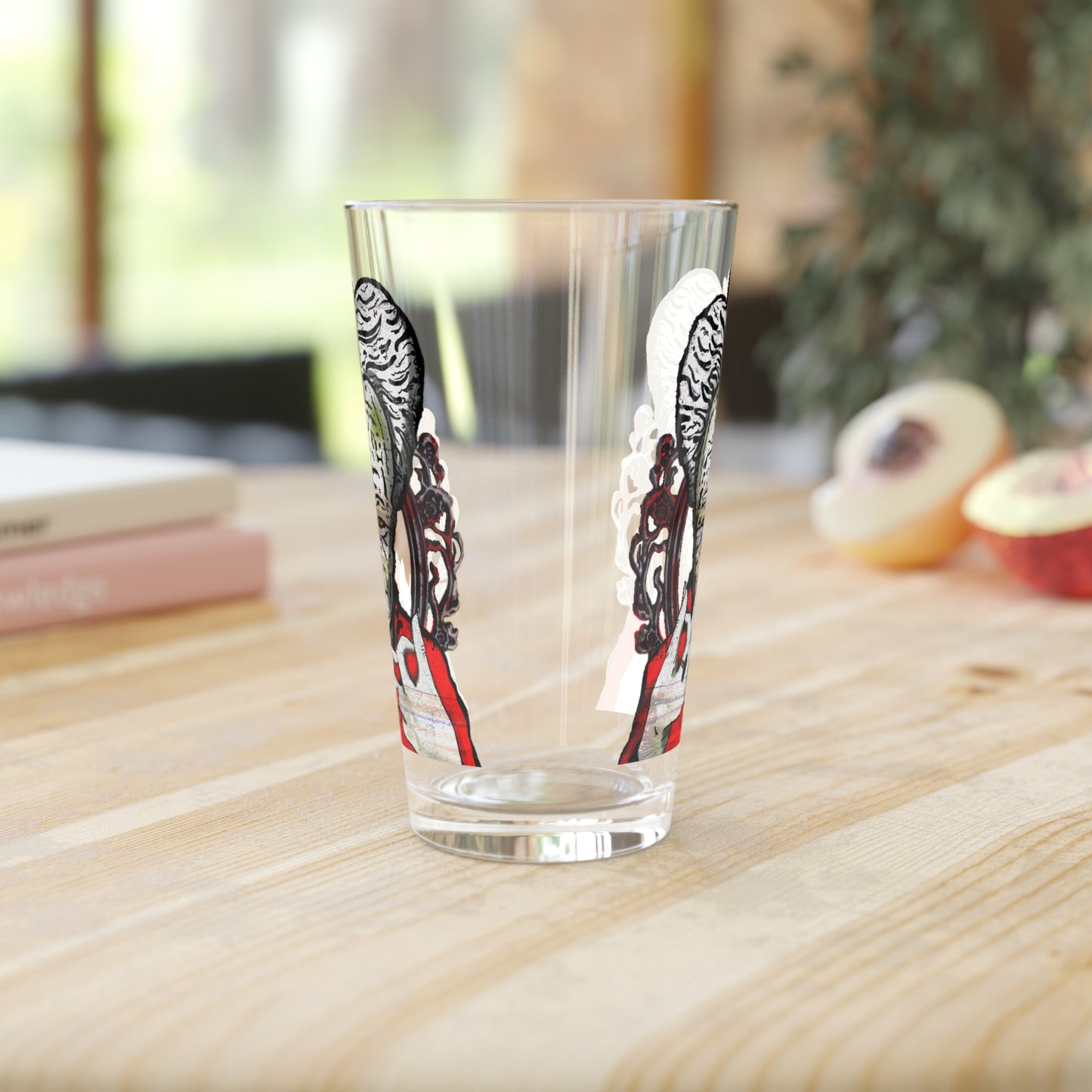 The Blood Count pint glass