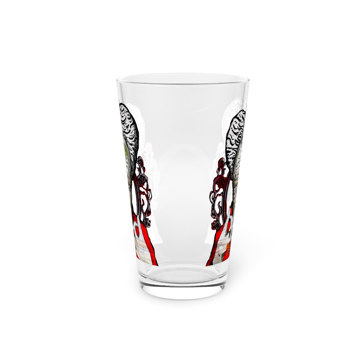 The Blood Count pint glass