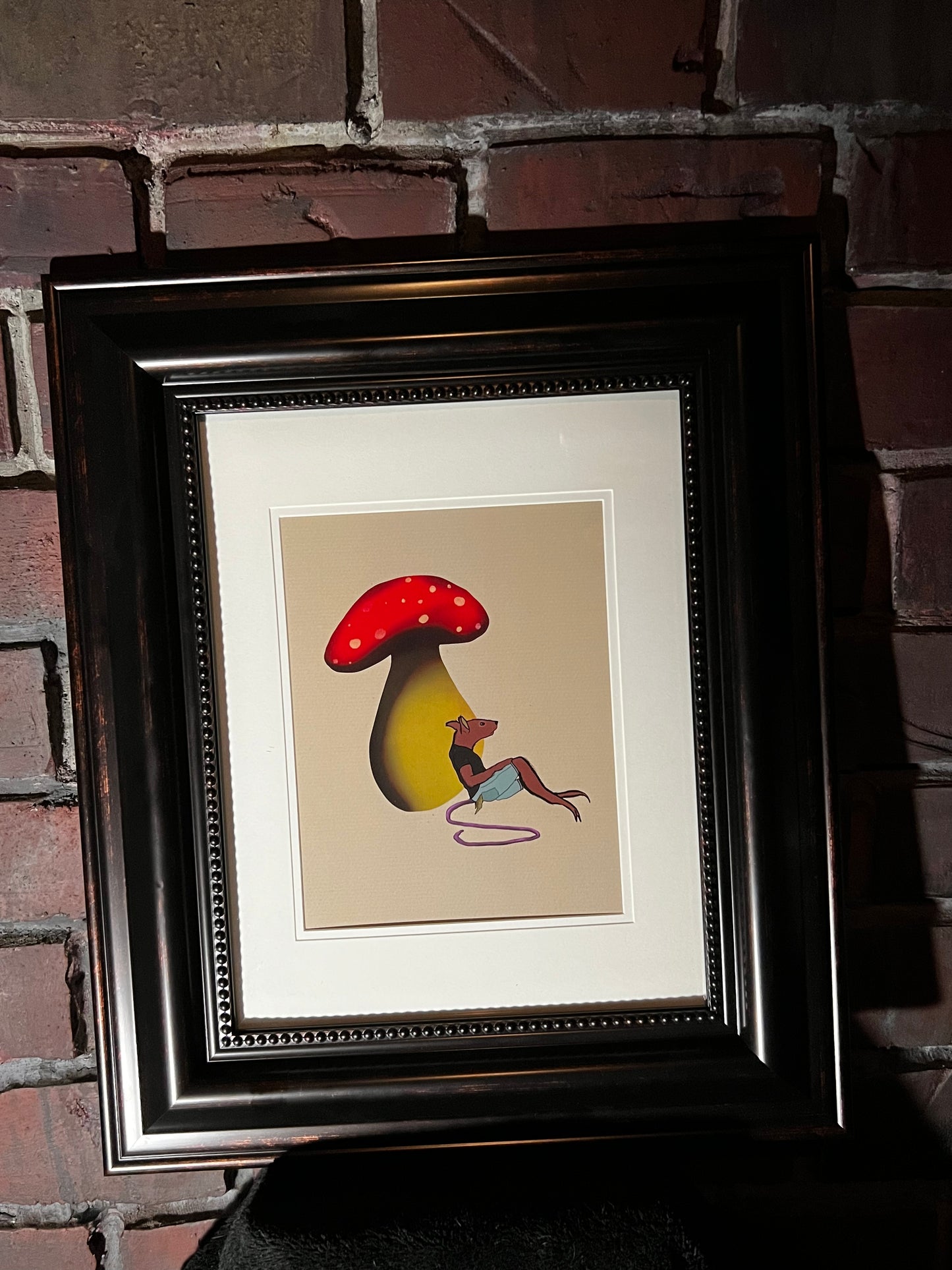 Rat Shroom Print