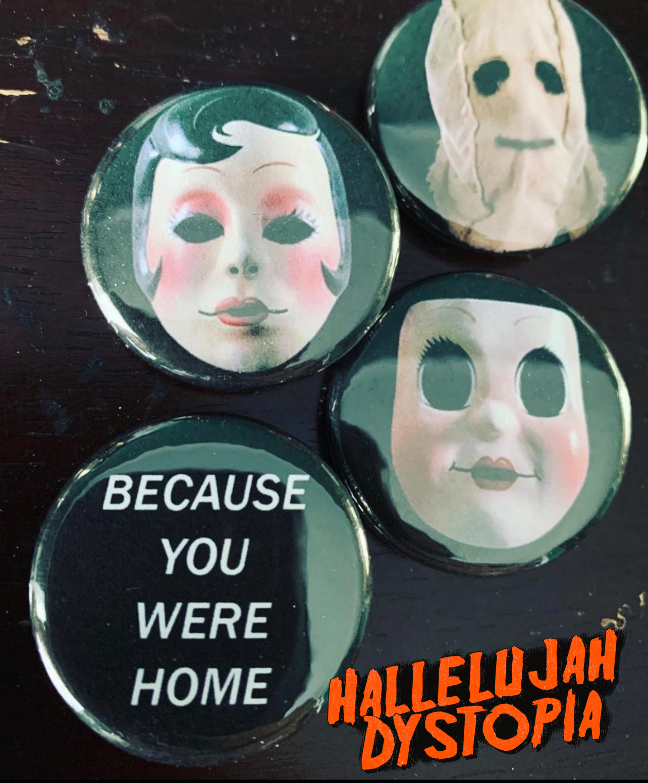 Because U Were Home button set