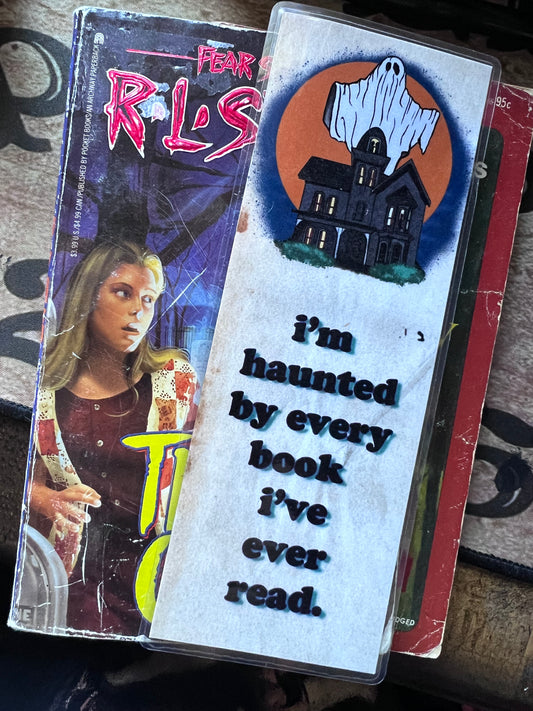 Haunted bookmark