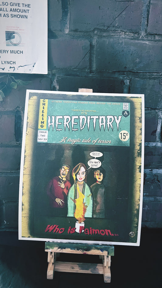 Hereditary comic print