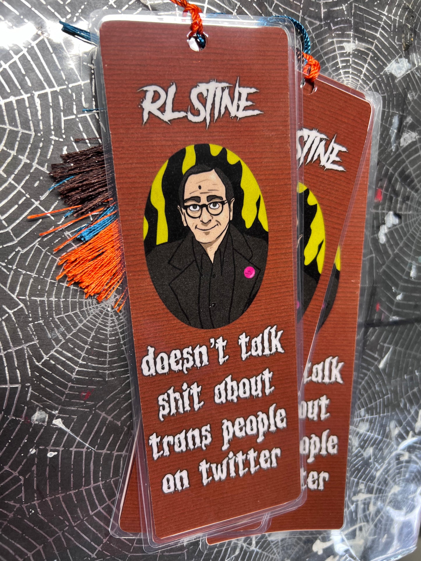 RL Stine is Magic bookmark