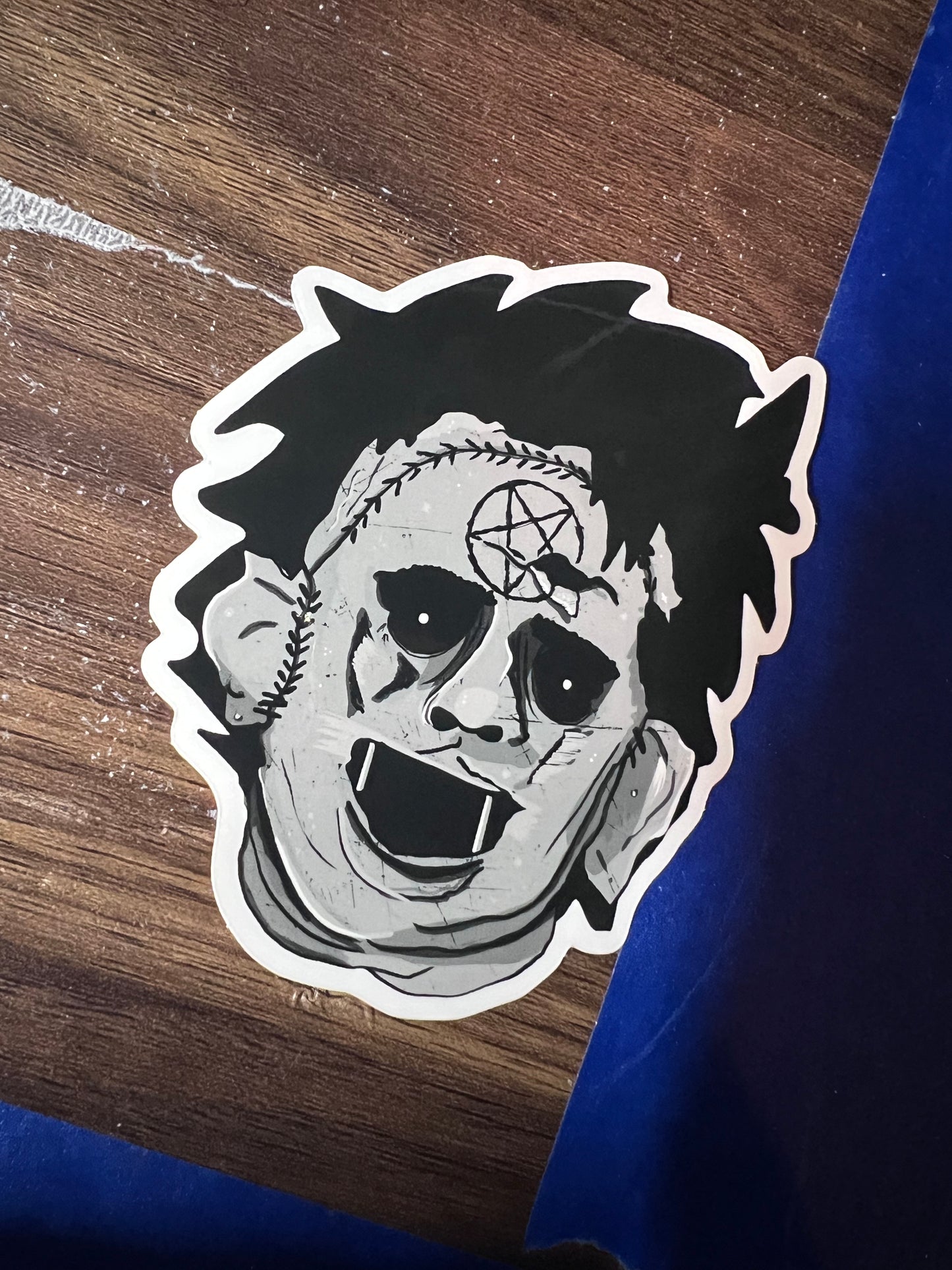 Hail Leatherface! Sticker