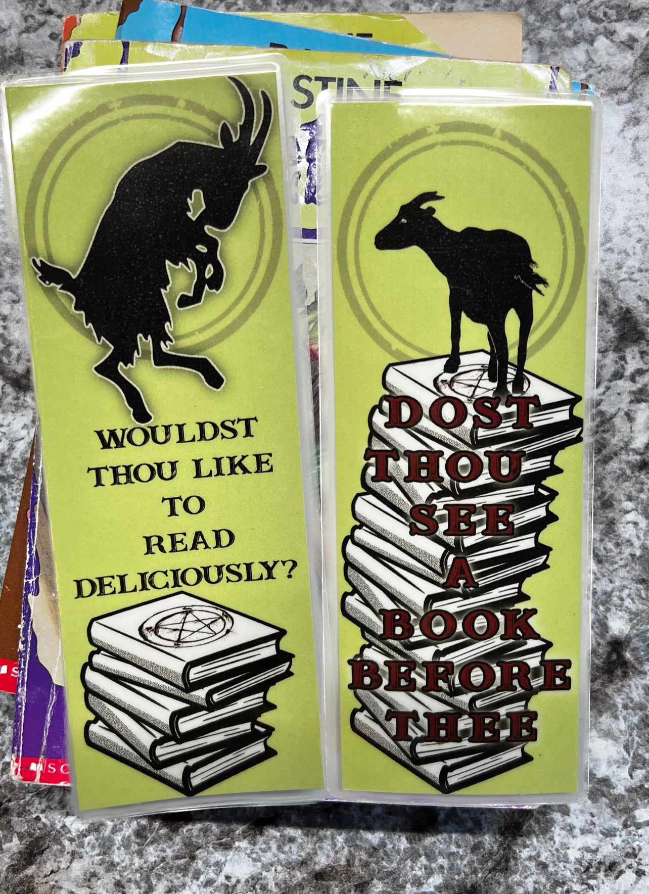 The VVitch bookmarks