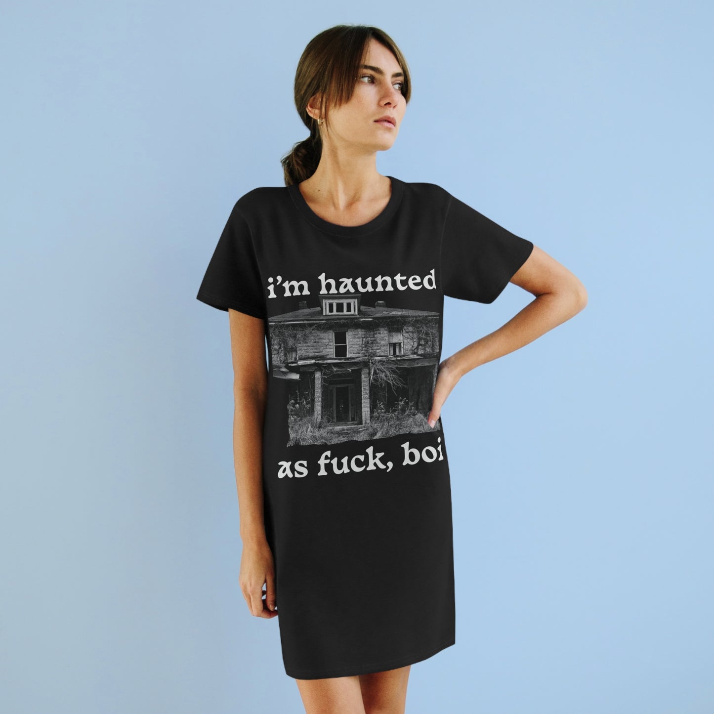 Haunted T-Shirt Dress