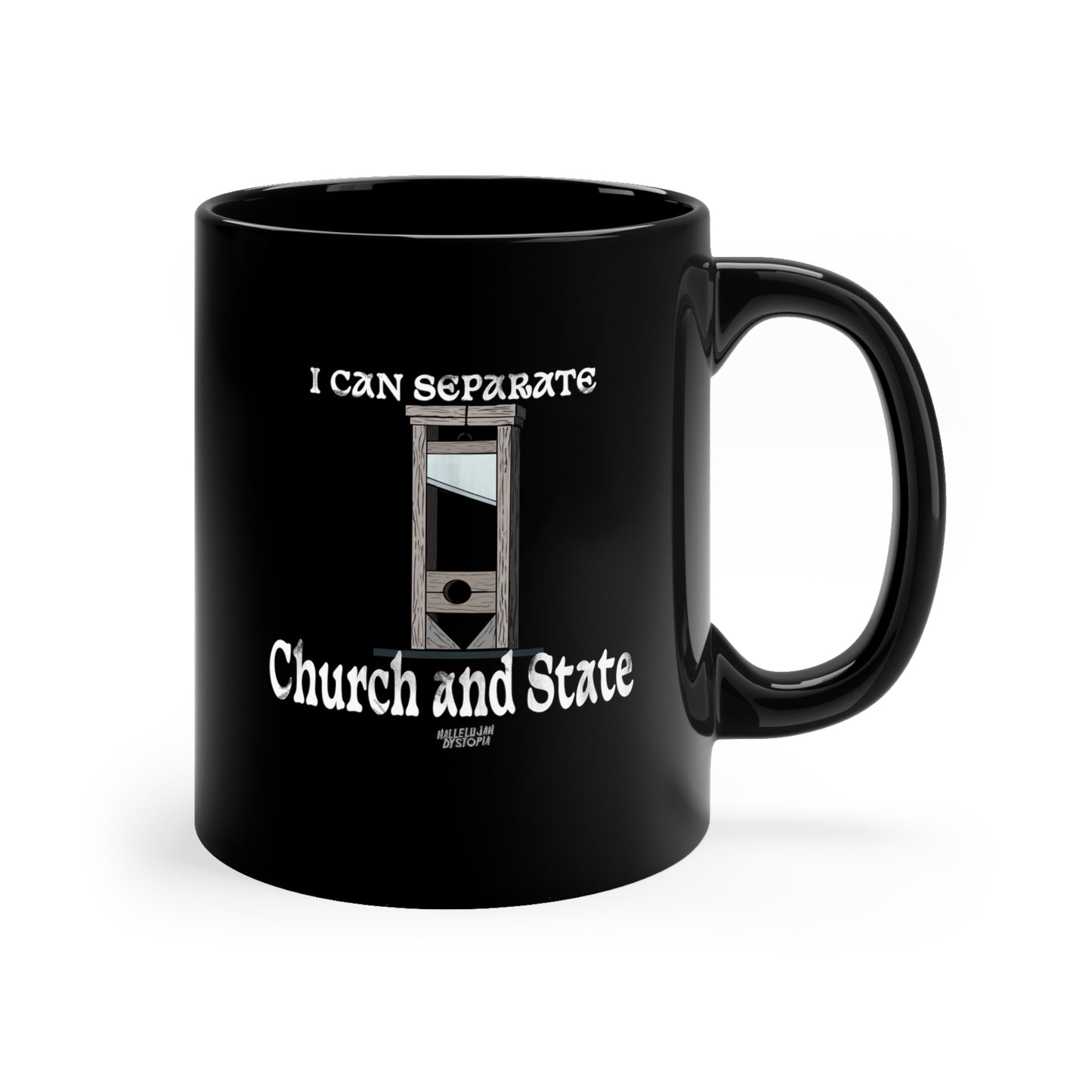 Church and State 11oz Black Mug