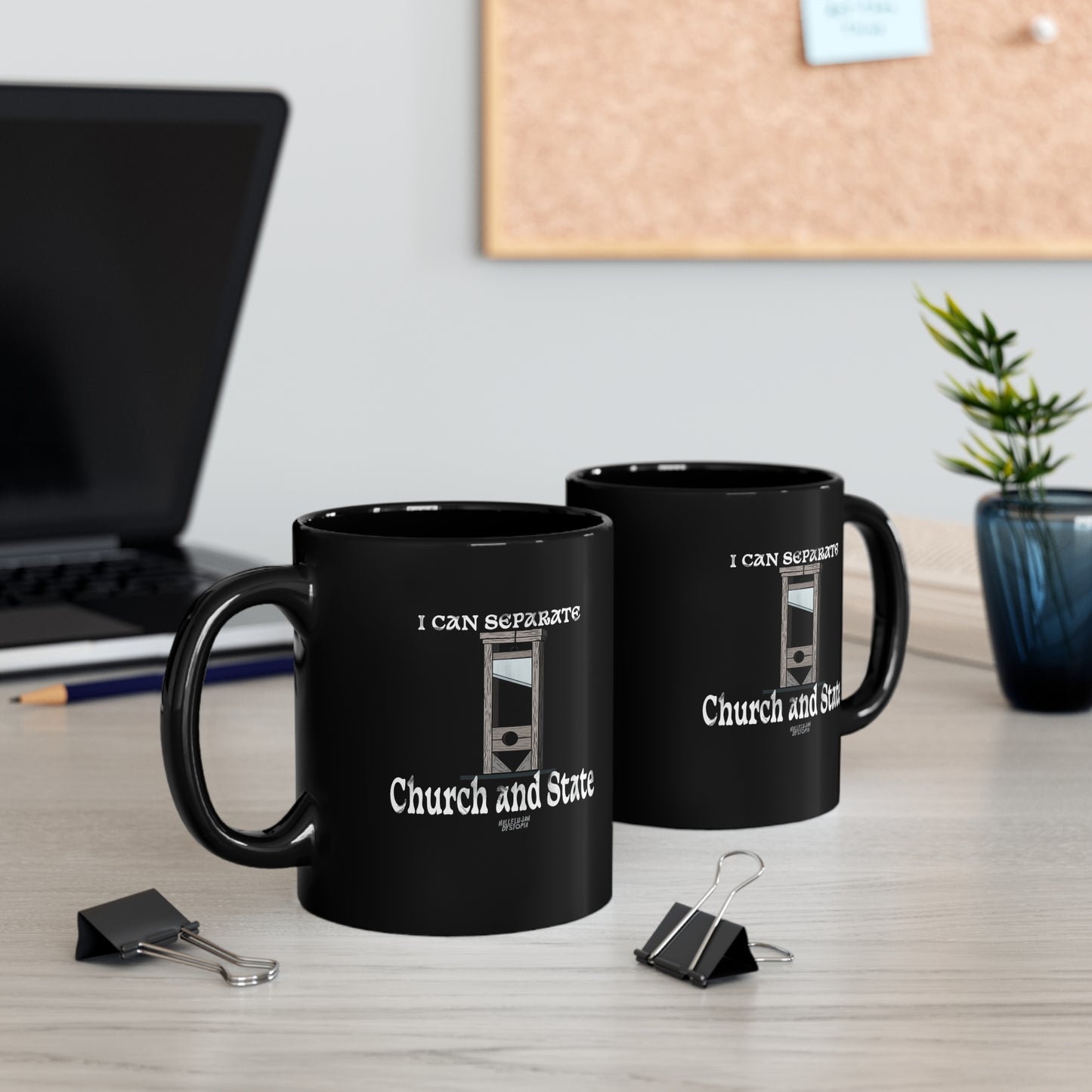 Church and State 11oz Black Mug