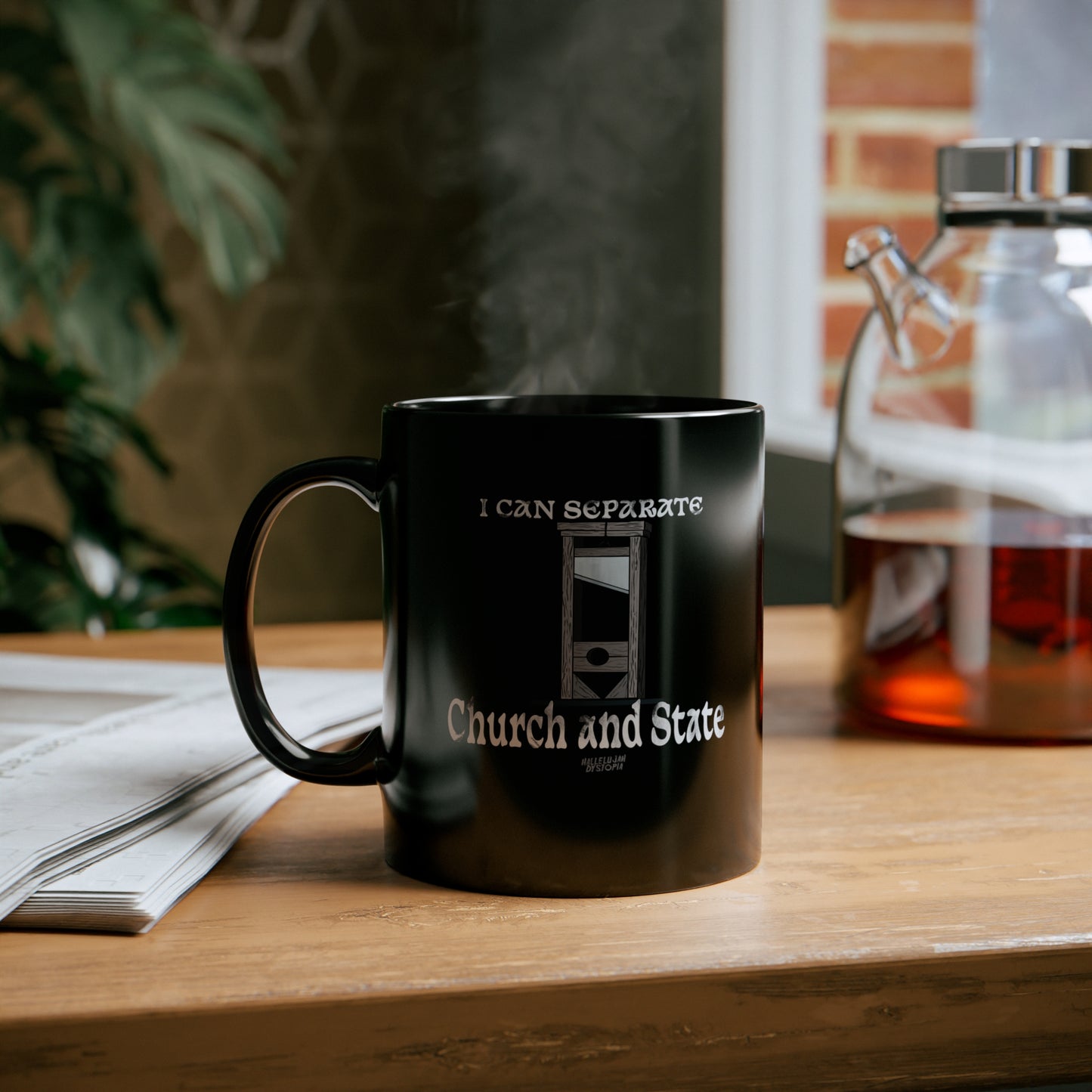 Church and State 11oz Black Mug