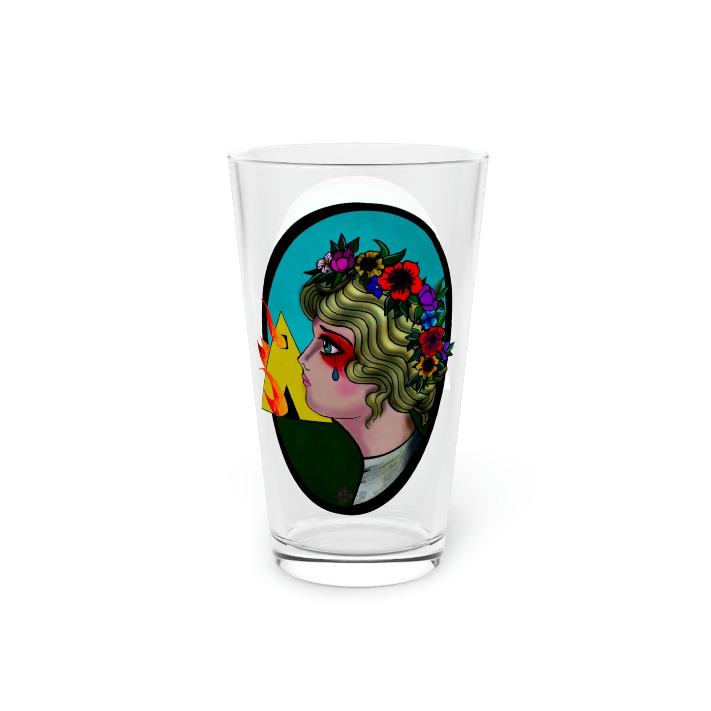 May Queen Pint Glass, 16oz